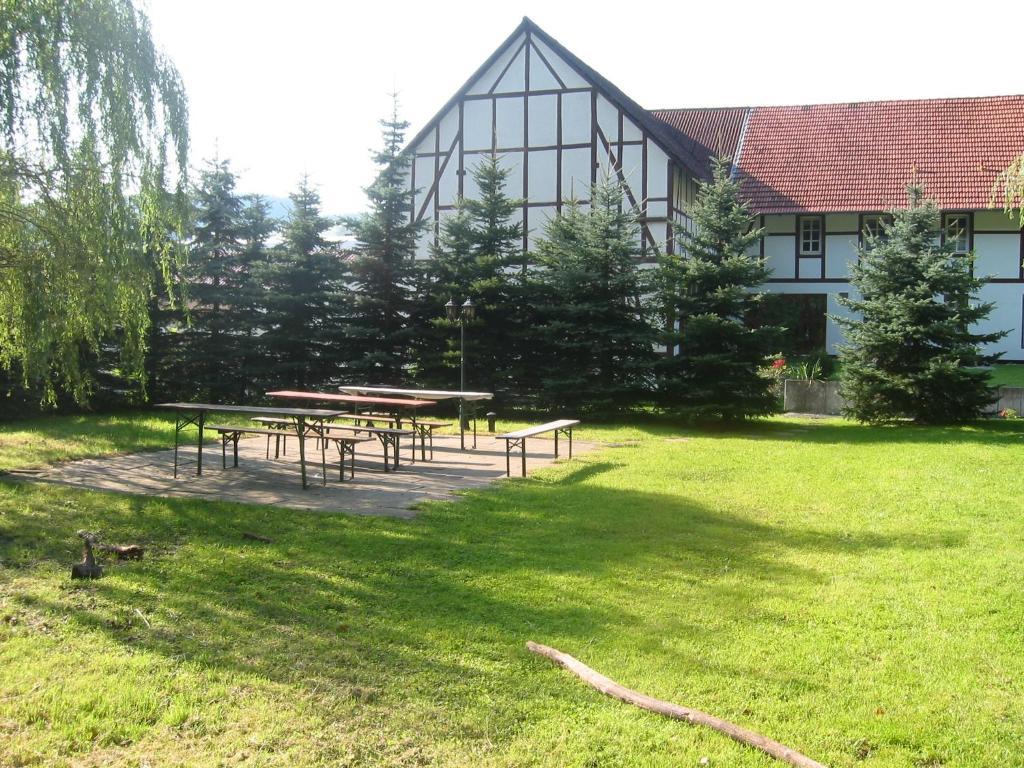 Landhotel Gutsherrn-Klause Dankerode  Exterior foto